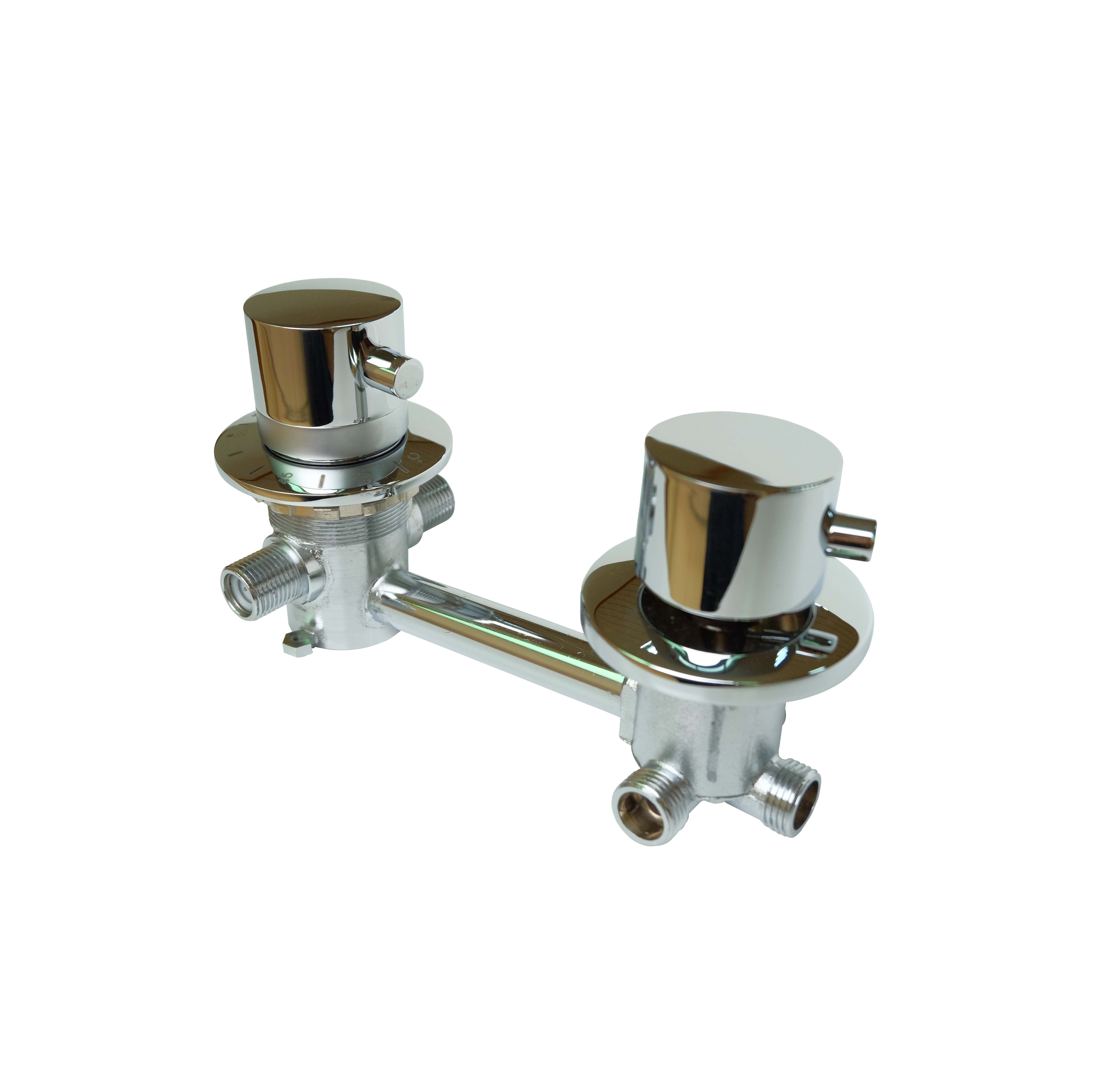 Thermostatic integrated valve